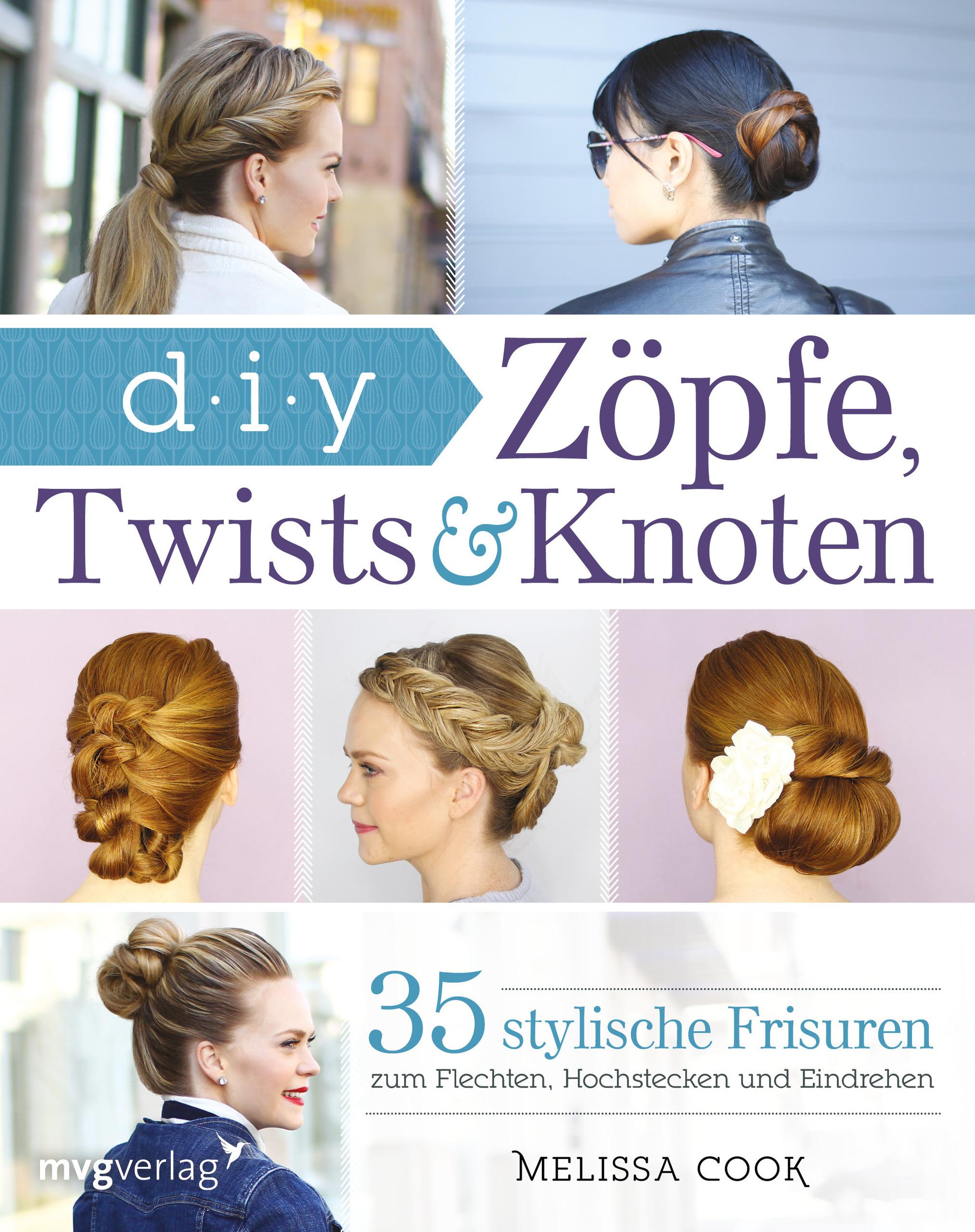 Vorderes Coverbild Zöpfe, Twists und Knoten