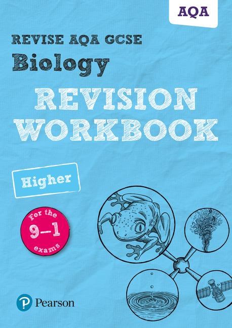 Vorderes Coverbild Pearson REVISE AQA GCSE Biology (Higher) Revision Workbook for 2025, 2026 exams