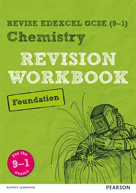Vorderes Coverbild Pearson REVISE Edexcel GCSE Chemistry (Foundation) Revision Workbook - for 2026, 2027 exams