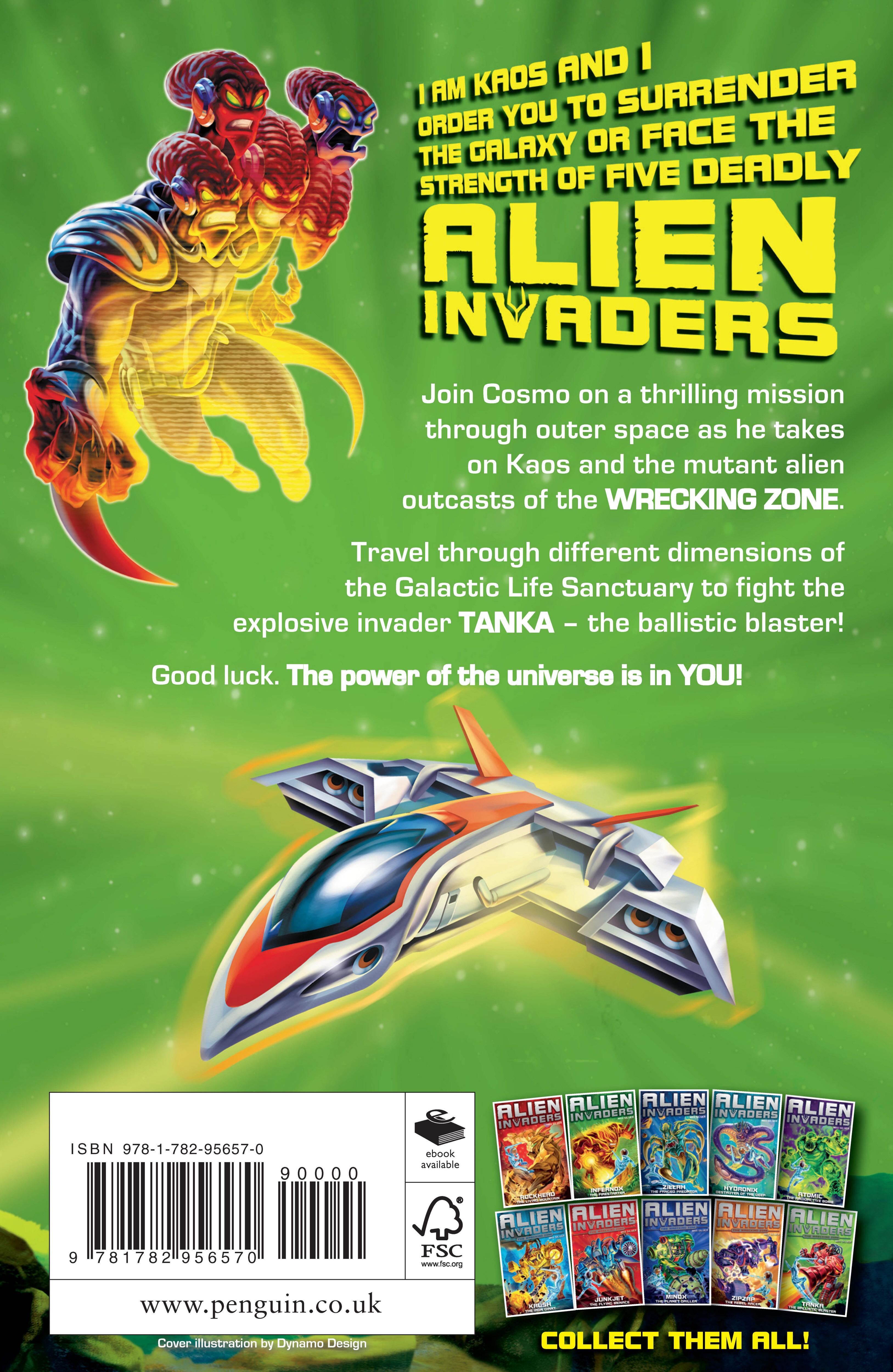 Rückseitencover Alien Invaders 10