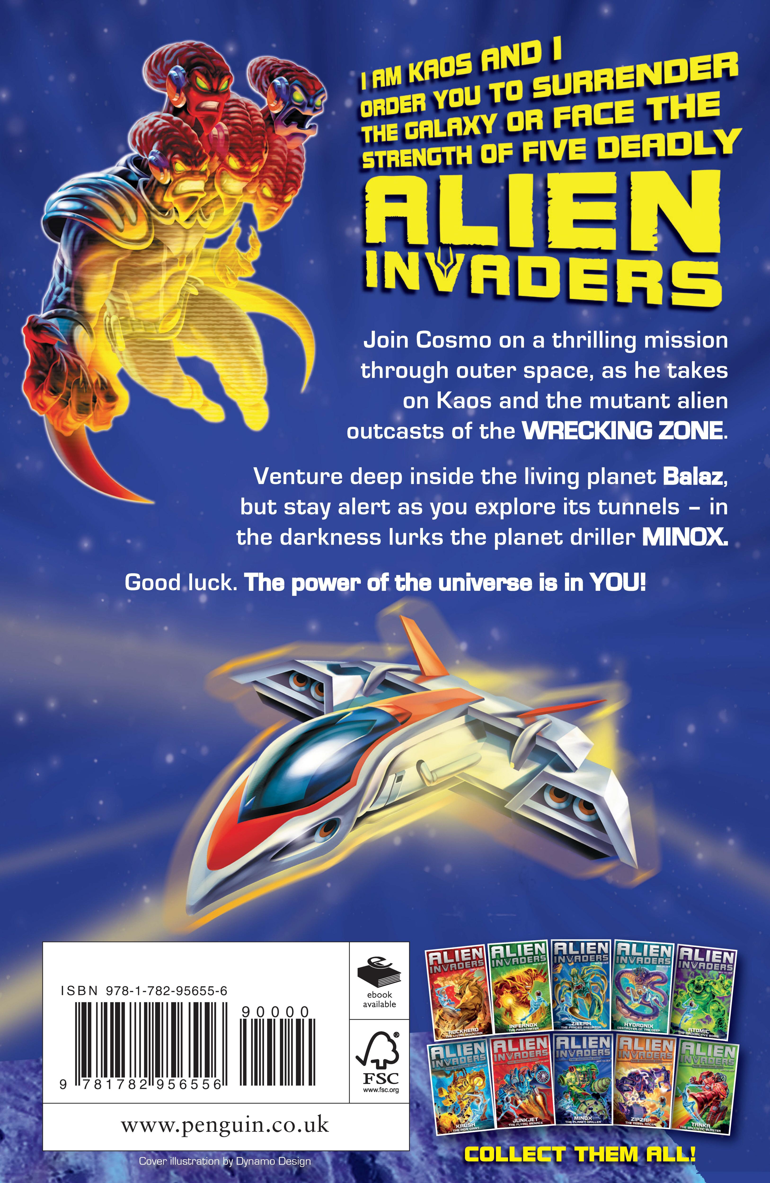 Rückseitencover Alien Invaders 8