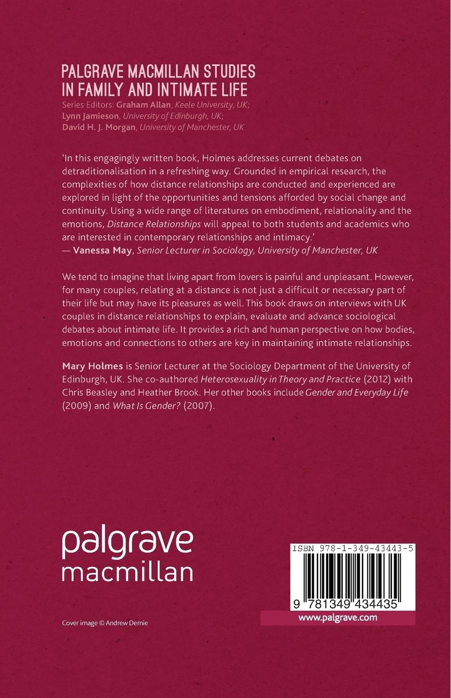 Rückseitencover Distance Relationships