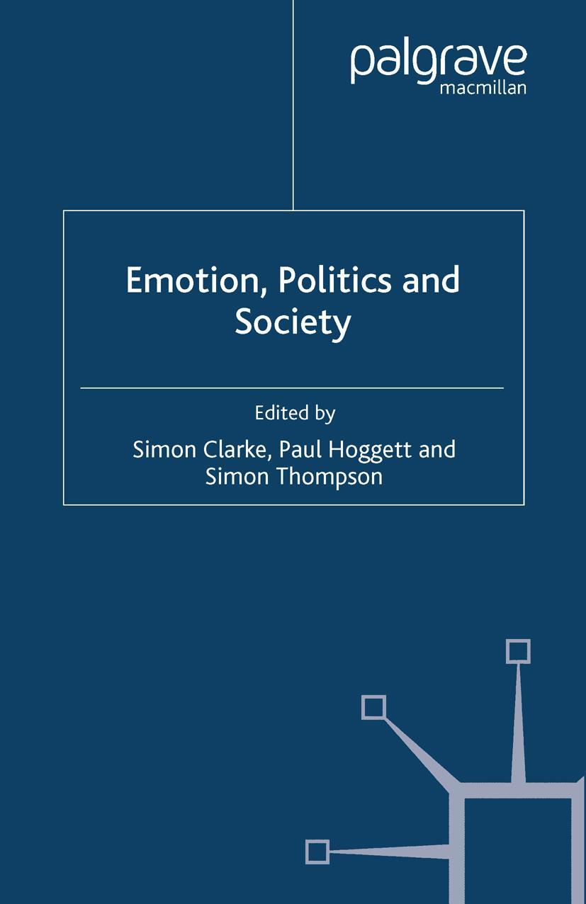 Vorderes Coverbild Emotion, Politics and Society