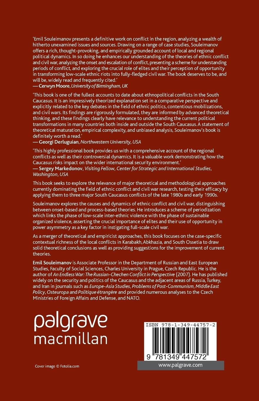 Rückseitencover Understanding Ethnopolitical Conflict