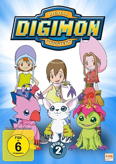 Vorderes Coverbild Digimon Adventure