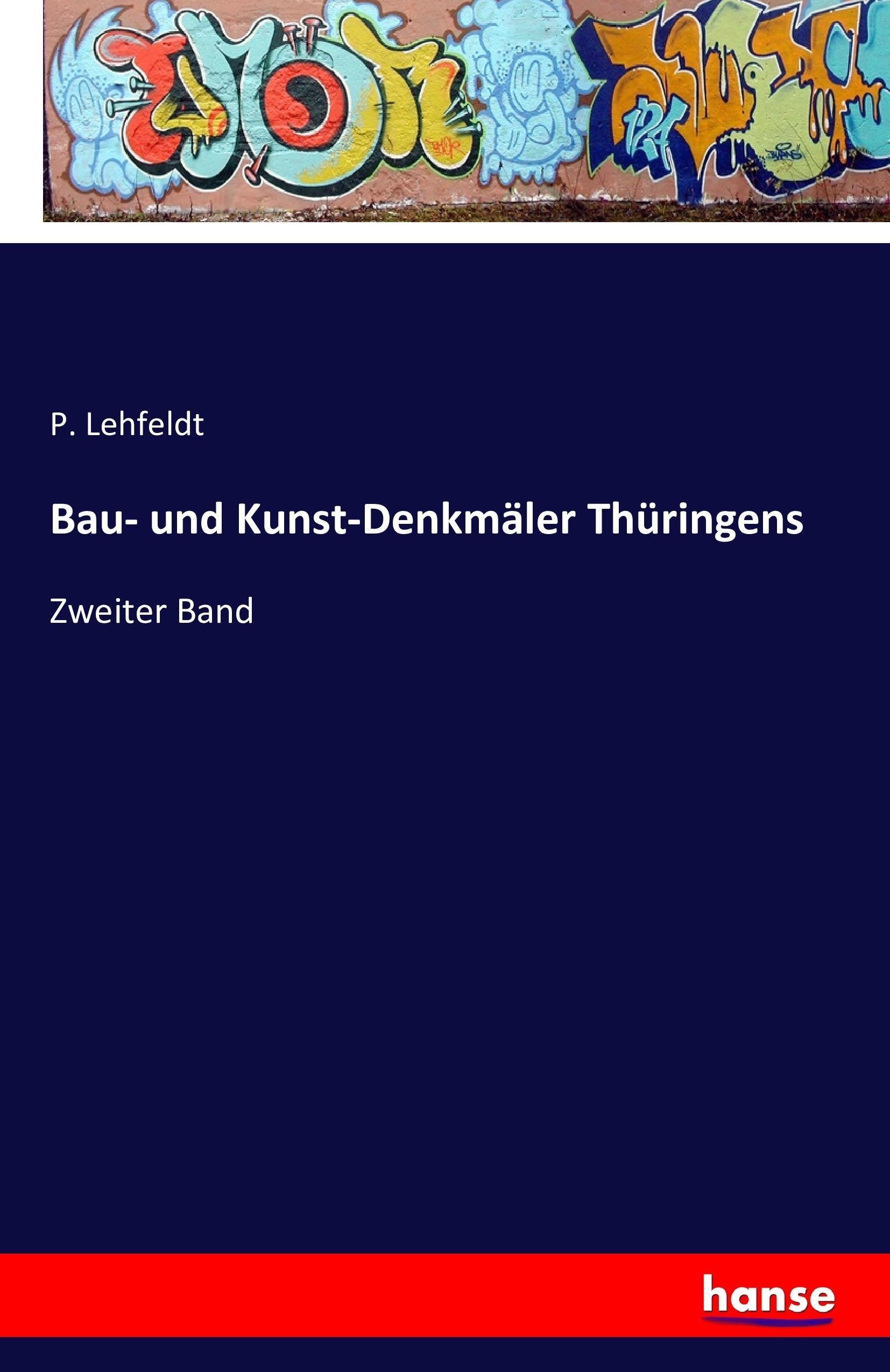 Vorderes Coverbild Bau- und Kunst-Denkmäler Thüringens