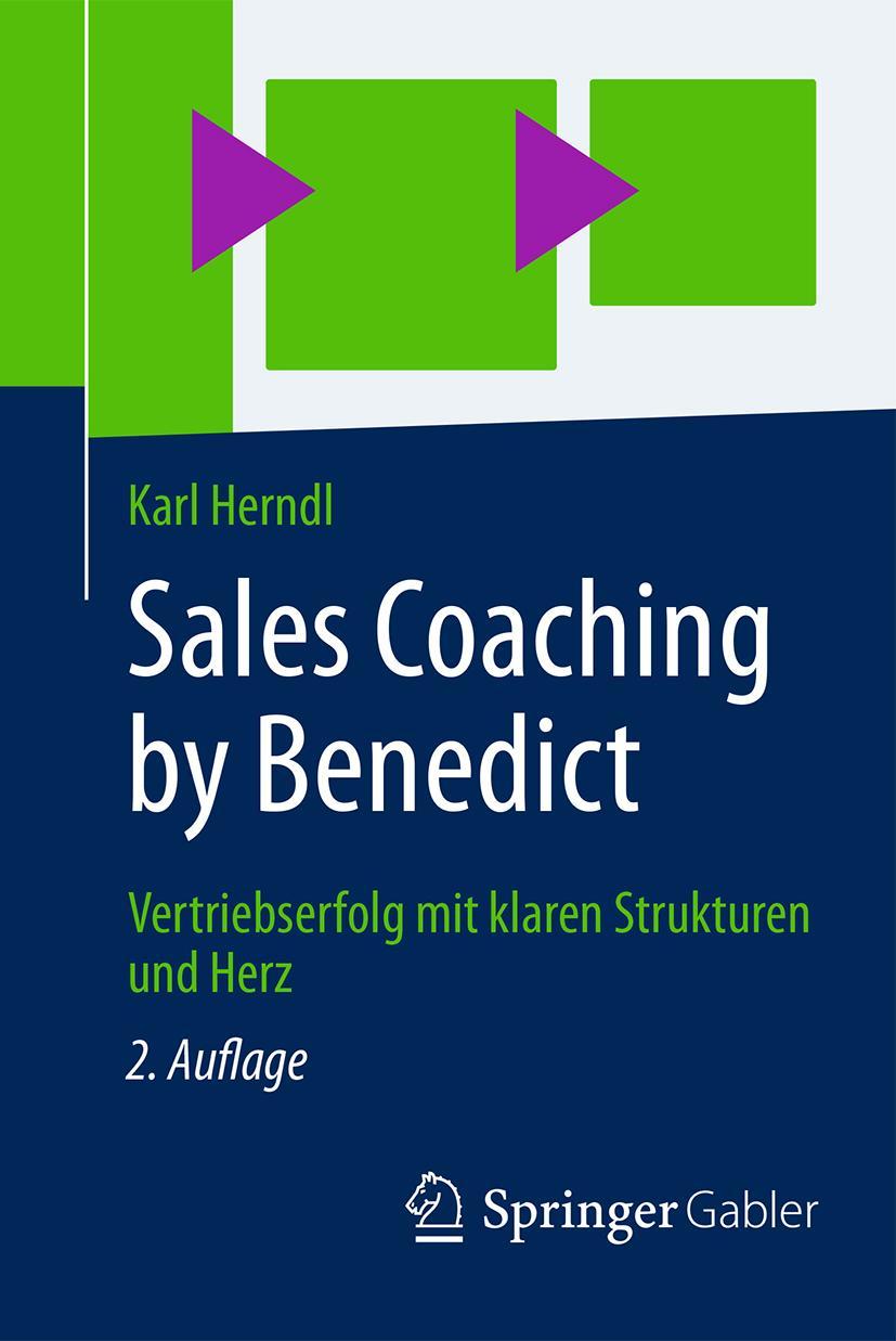 Vorderes Coverbild Sales Coaching by Benedict