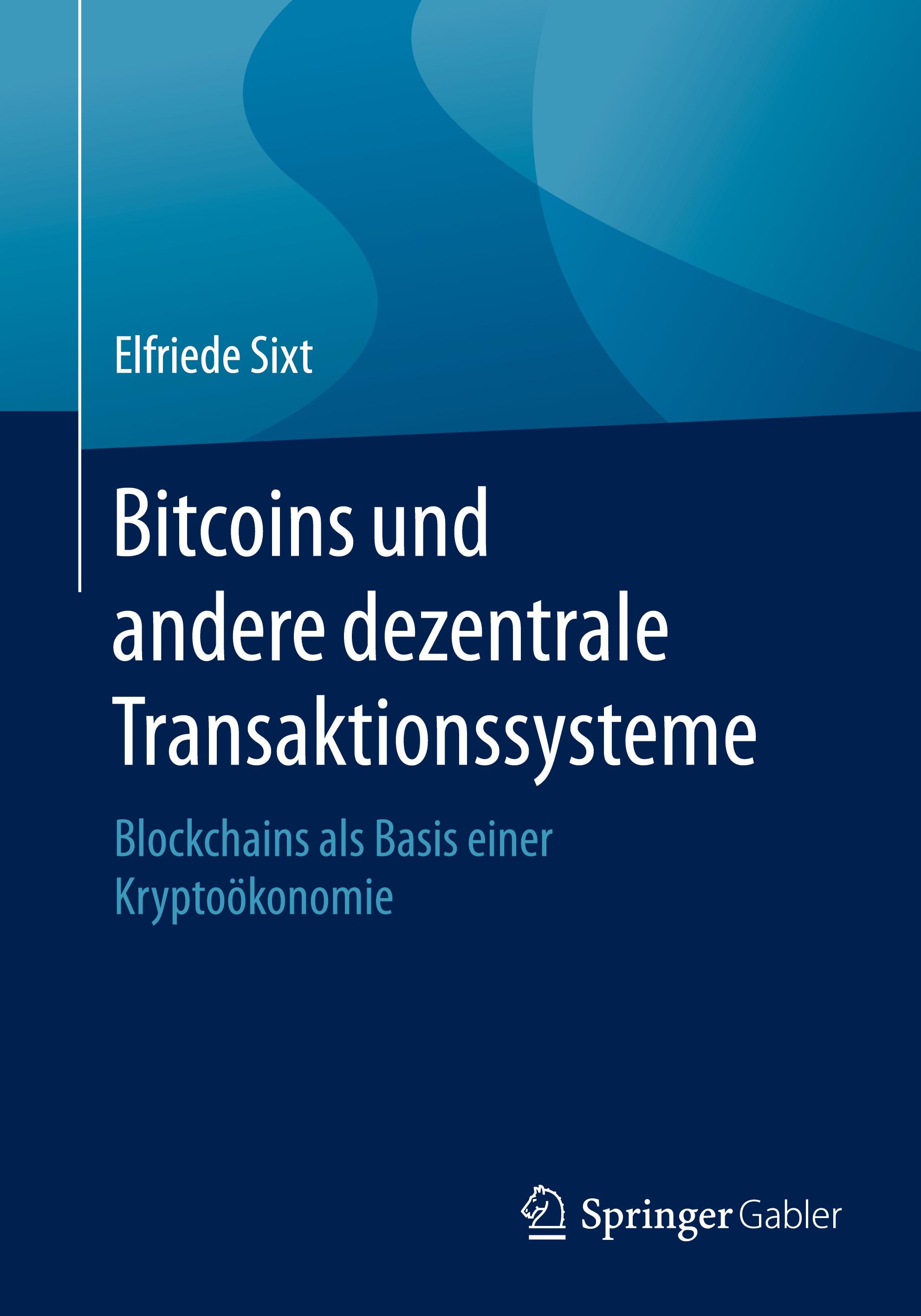 Vorderes Coverbild Bitcoins und andere dezentrale Transaktionssysteme