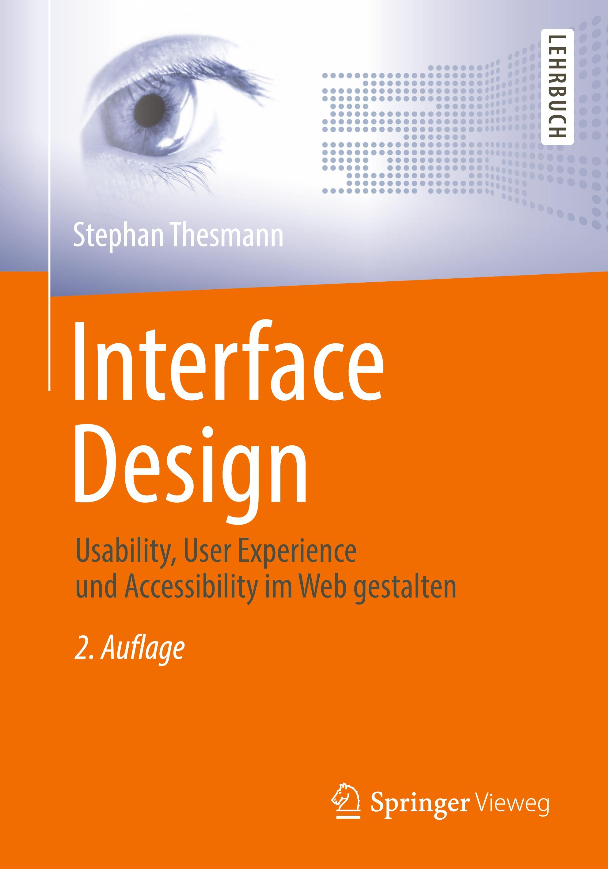 Vorderes Coverbild Interface Design