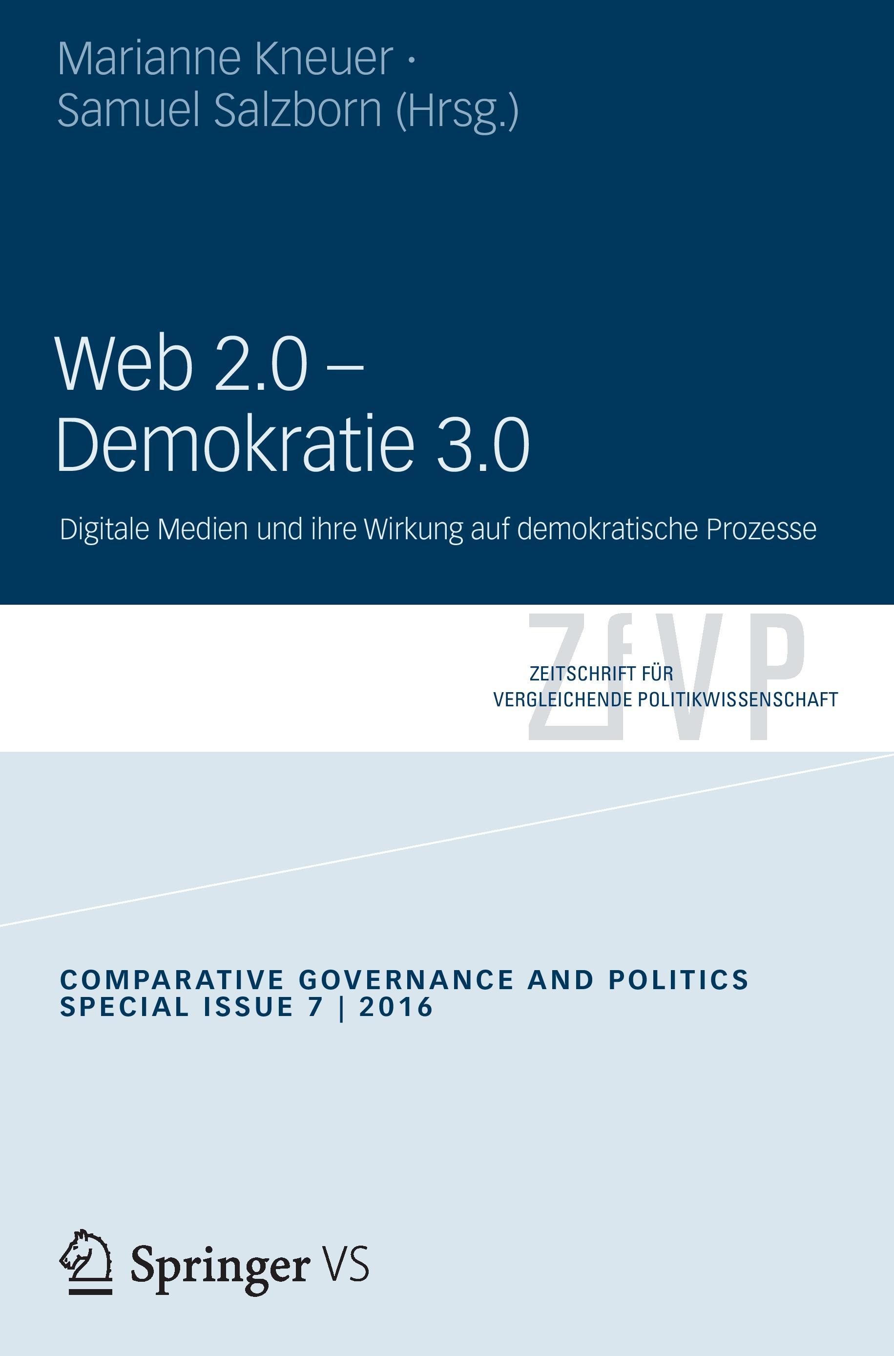 Vorderes Coverbild Web 2.0 - Demokratie 3.0