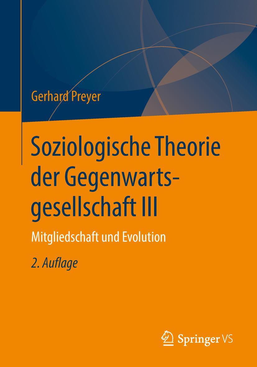 Vorderes Coverbild Soziologische Theorie der Gegenwartsgesellschaft III