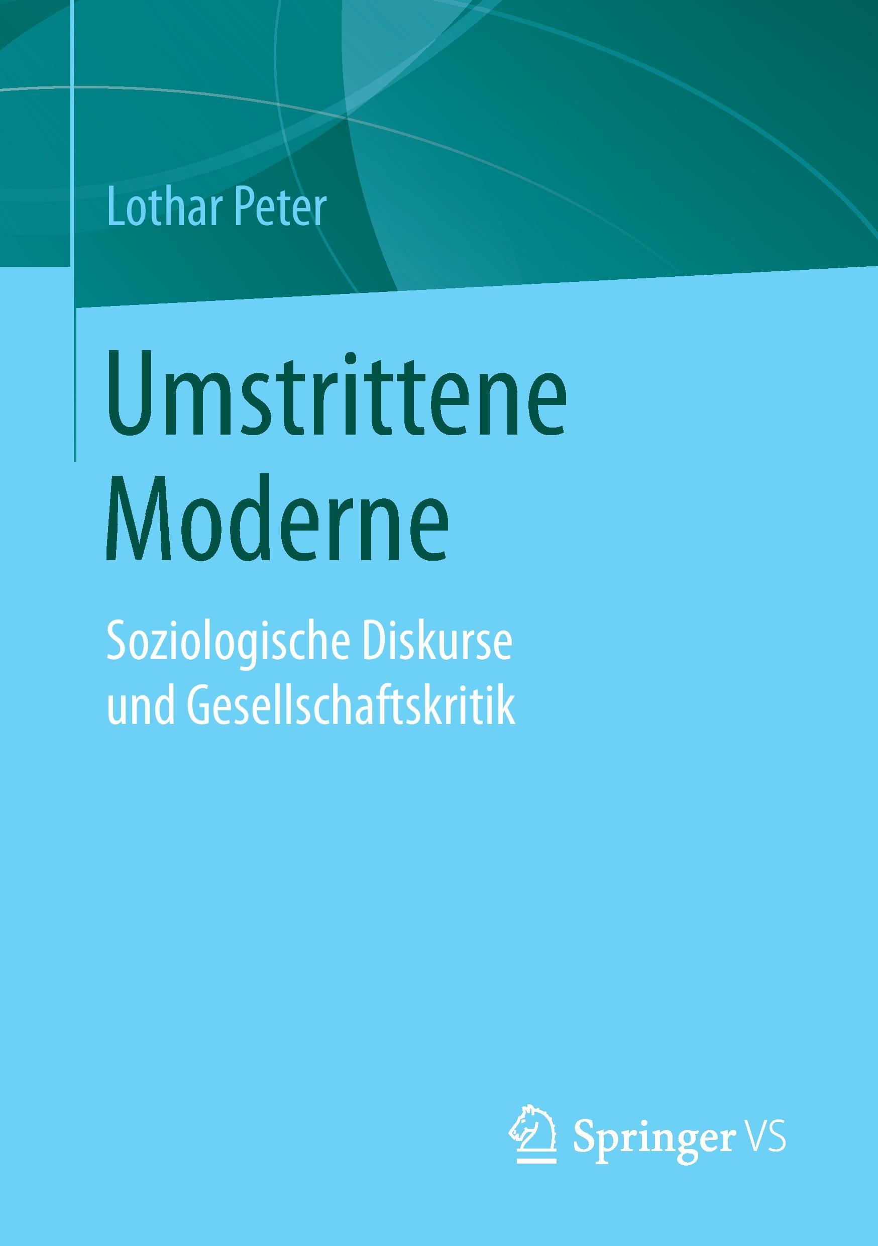 Vorderes Coverbild Umstrittene Moderne