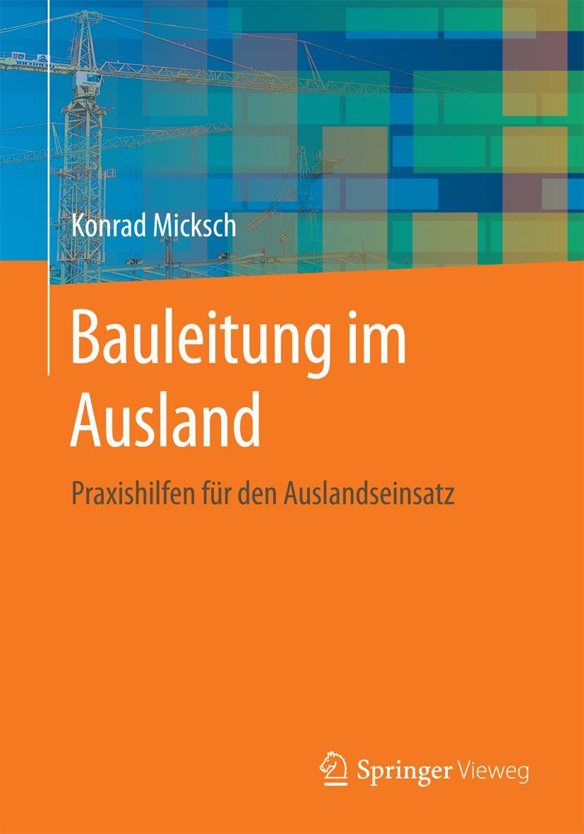 Vorderes Coverbild Bauleitung im Ausland