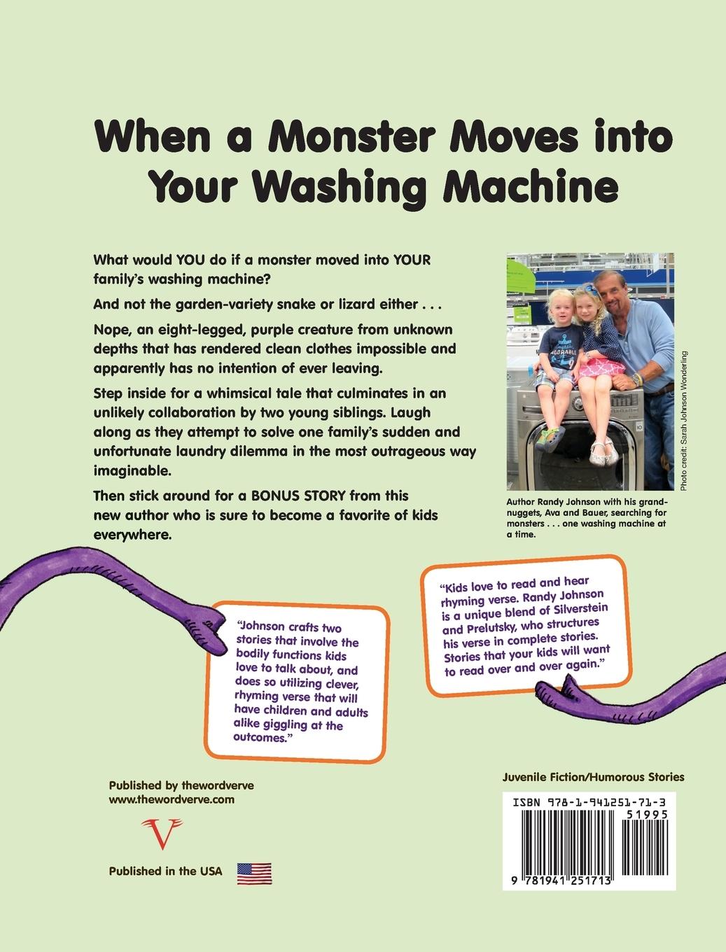 Rückseitencover When a Monster Moves into Your Washing Machine