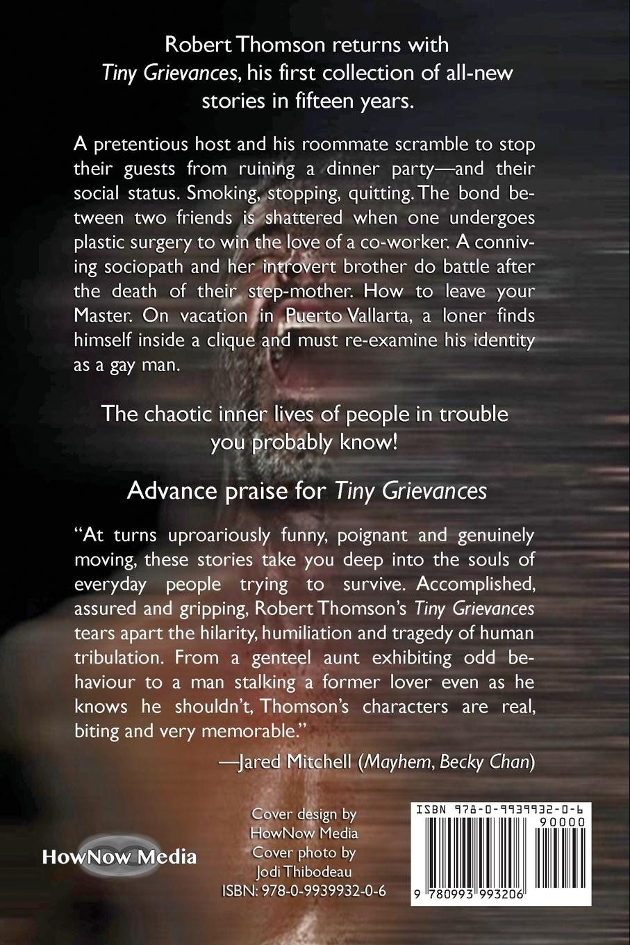 Rückseitencover Tiny Grievances