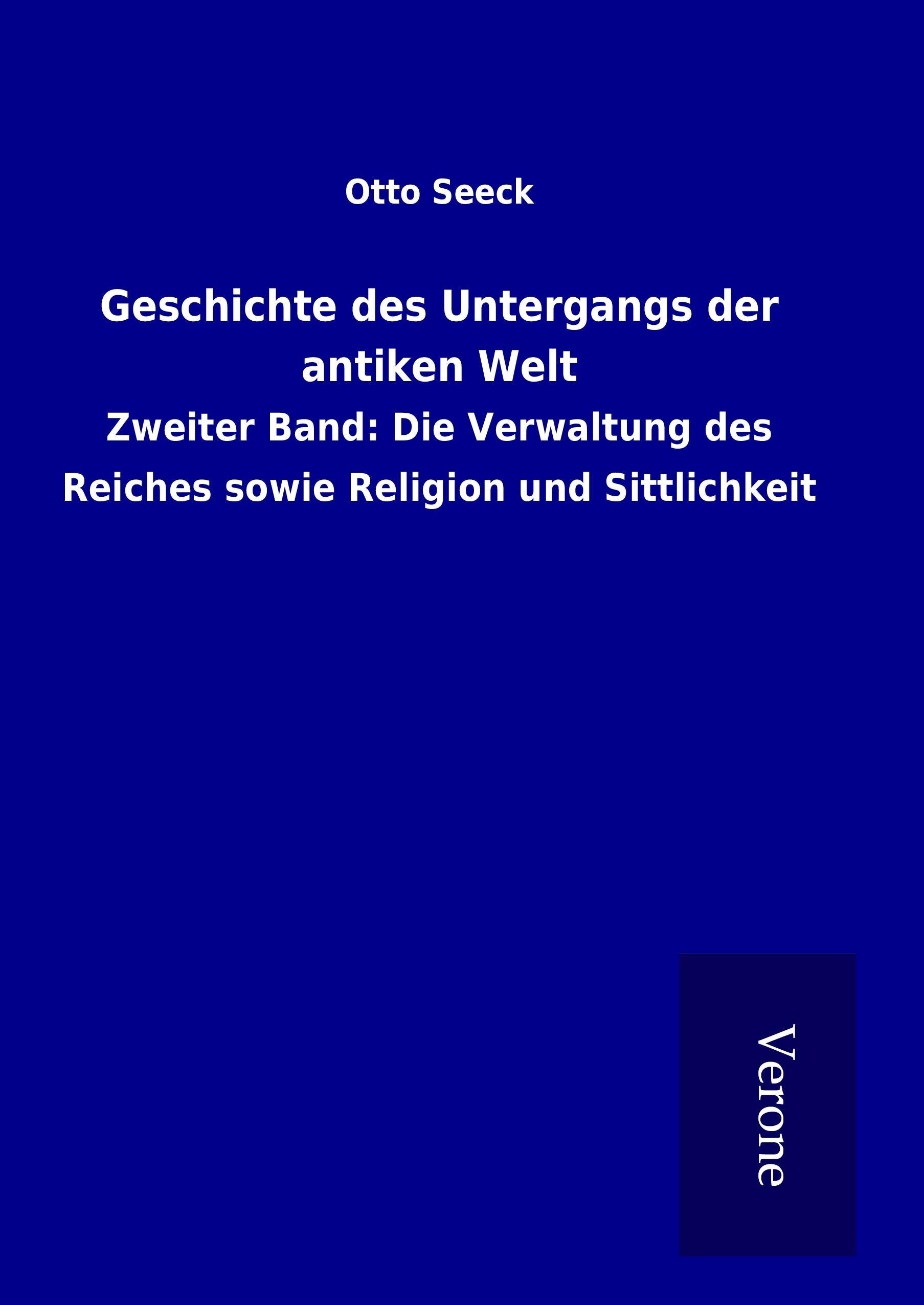 Vorderes Coverbild Geschichte des Untergangs der antiken Welt