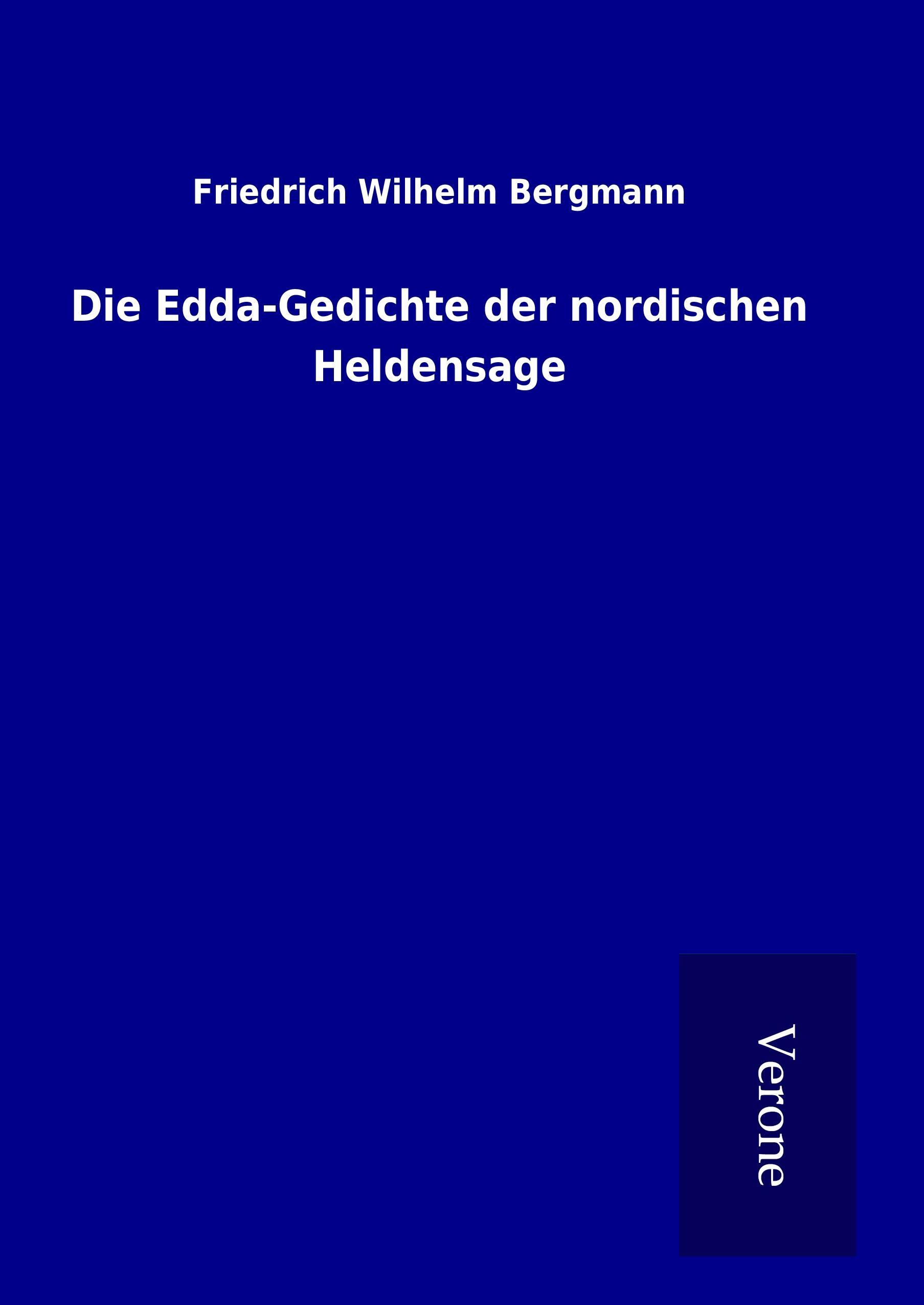 Vorderes Coverbild Die Edda-Gedichte der nordischen Heldensage