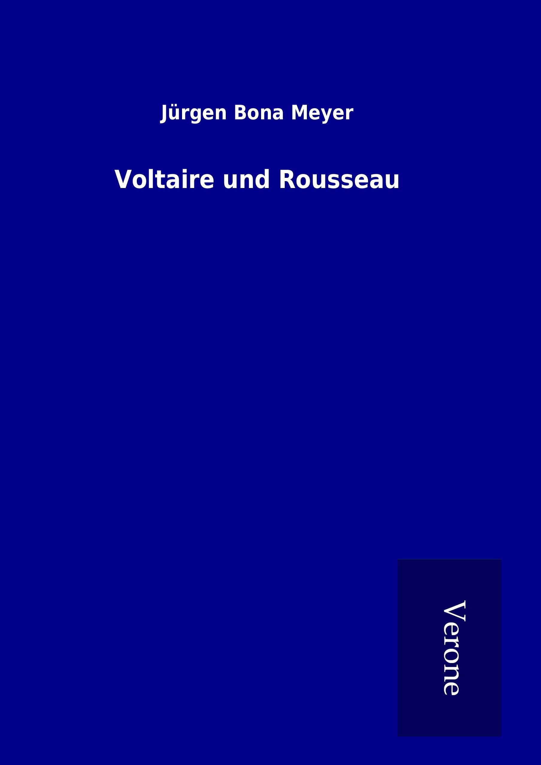 Vorderes Coverbild Voltaire und Rousseau