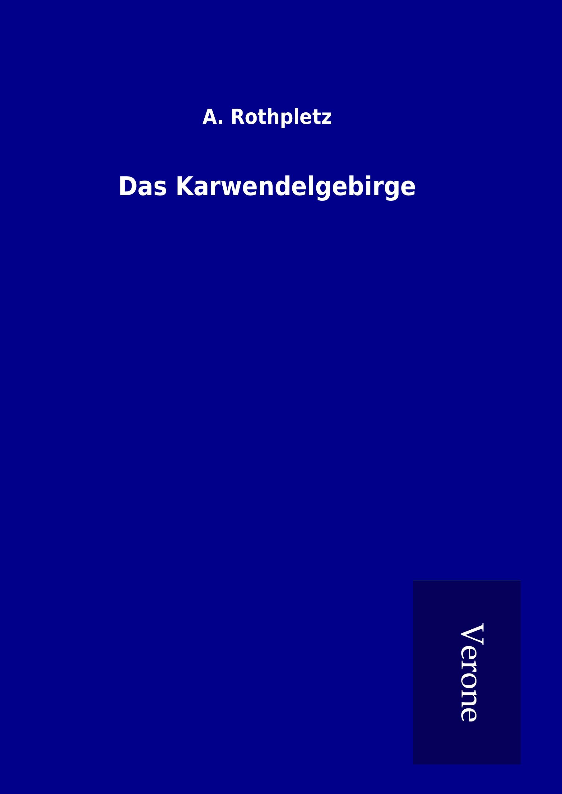 Vorderes Coverbild Das Karwendelgebirge