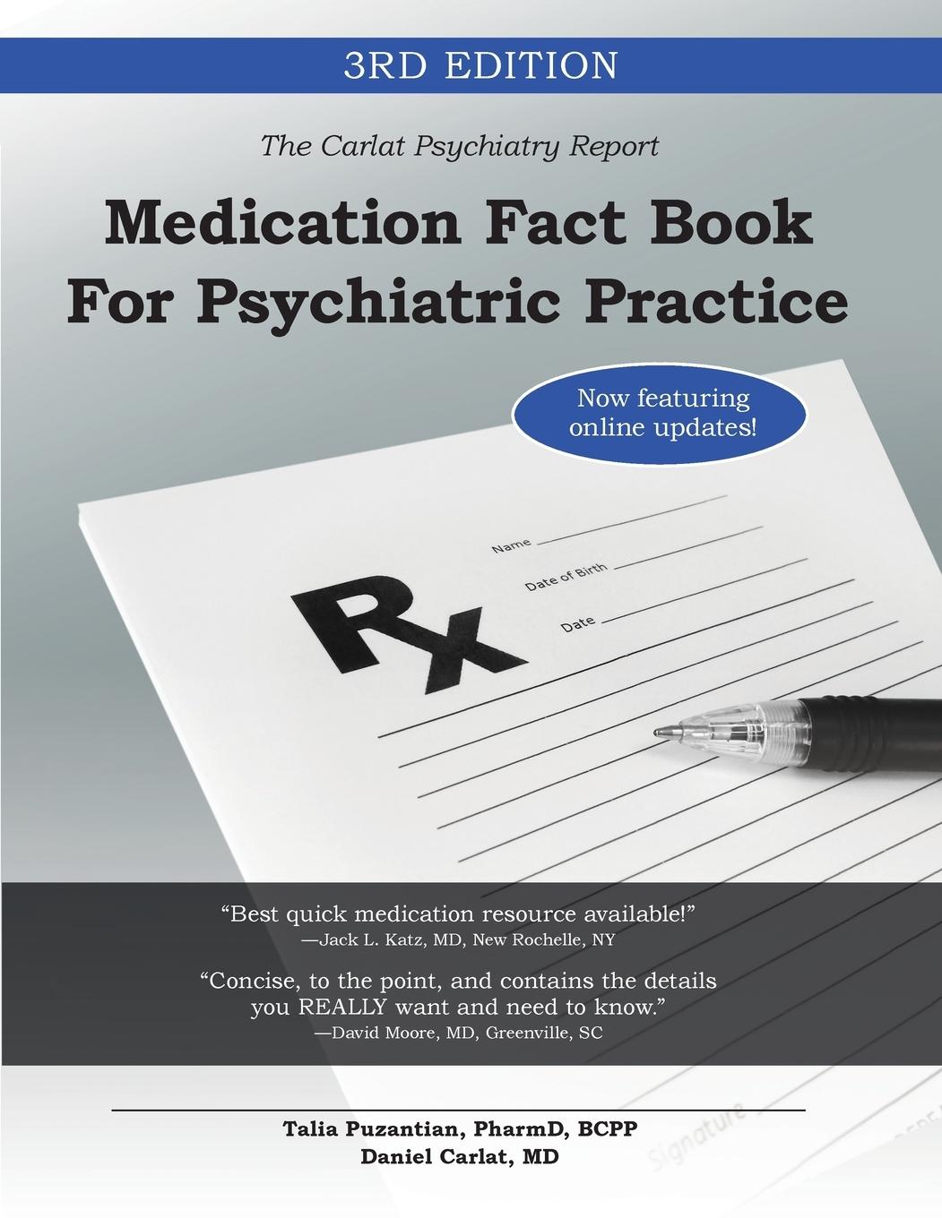Vorderes Coverbild Medication Fact Book for Psychiatric Practice