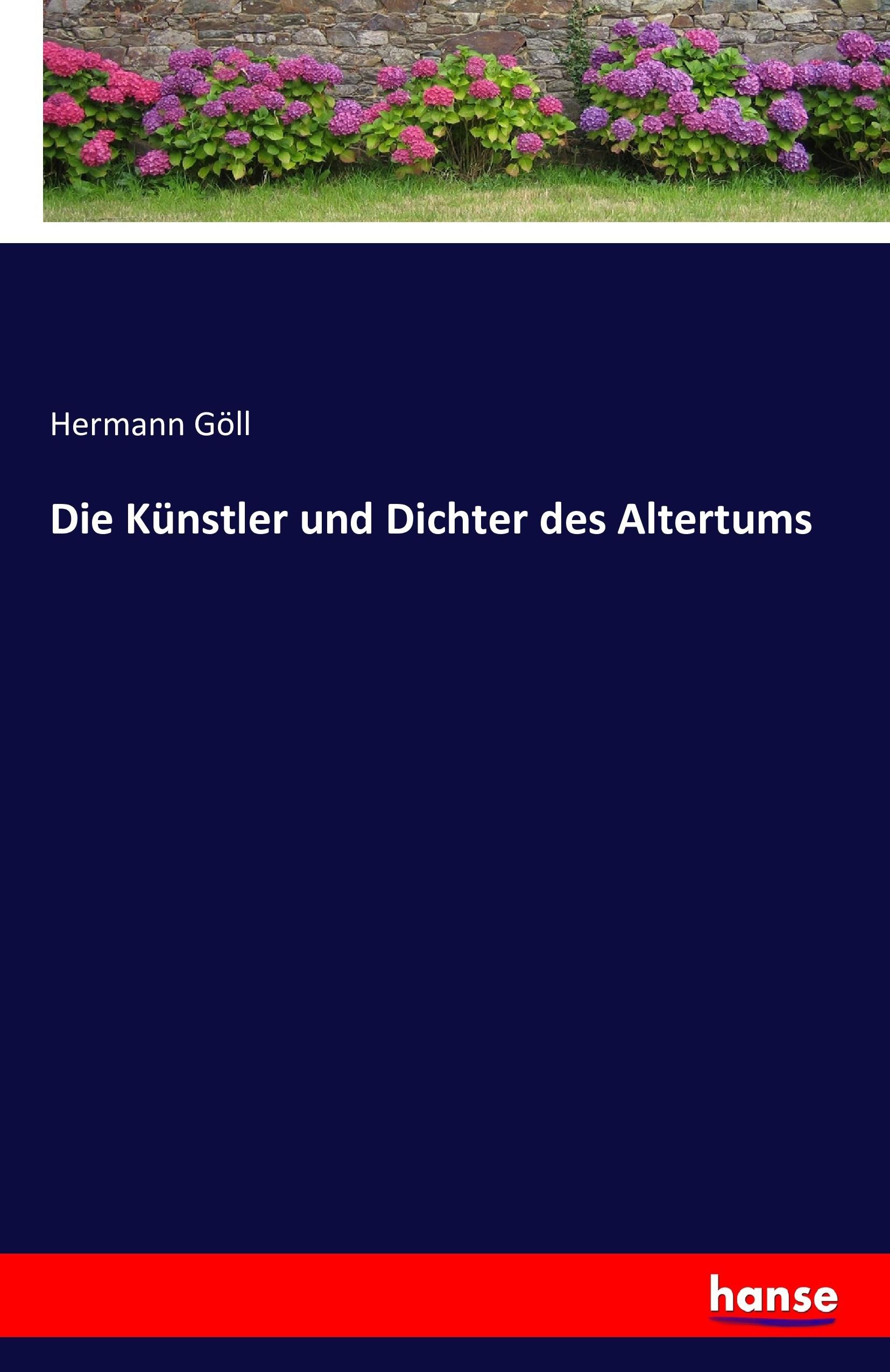 Vorderes Coverbild Die Künstler und Dichter des Altertums