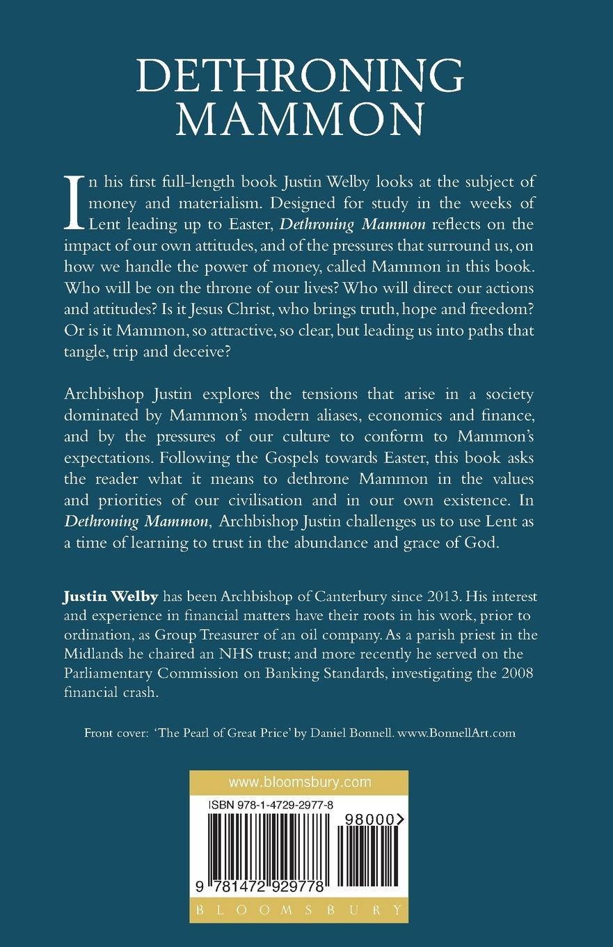 Rückseitencover Dethroning Mammon: Making Money Serve Grace