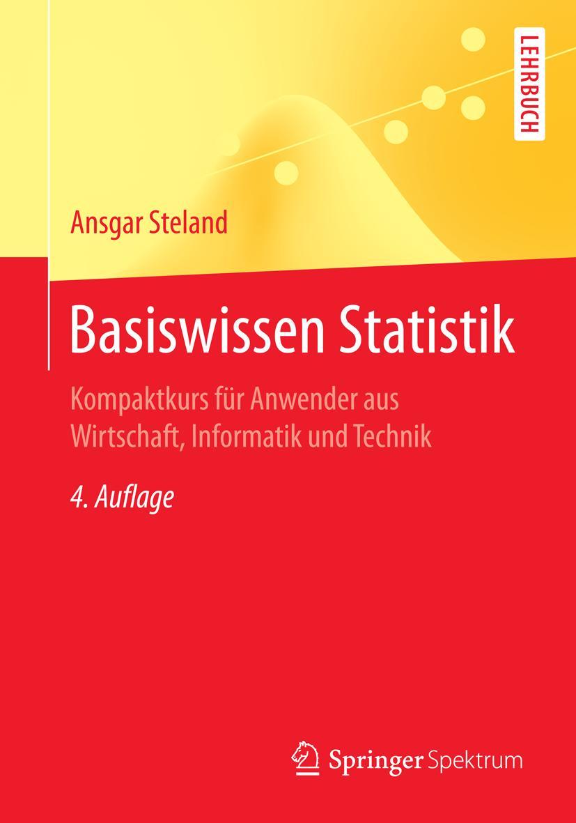 Vorderes Coverbild Basiswissen Statistik