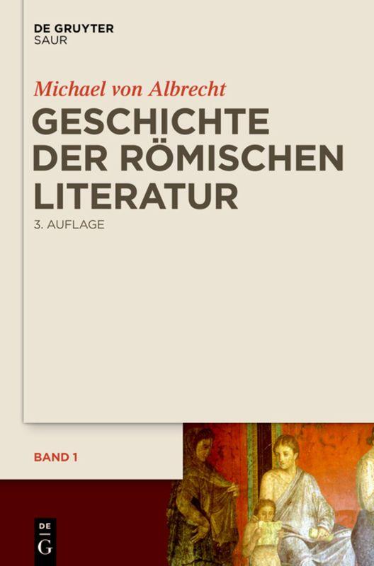 Vorderes Coverbild Geschichte der römischen Literatur