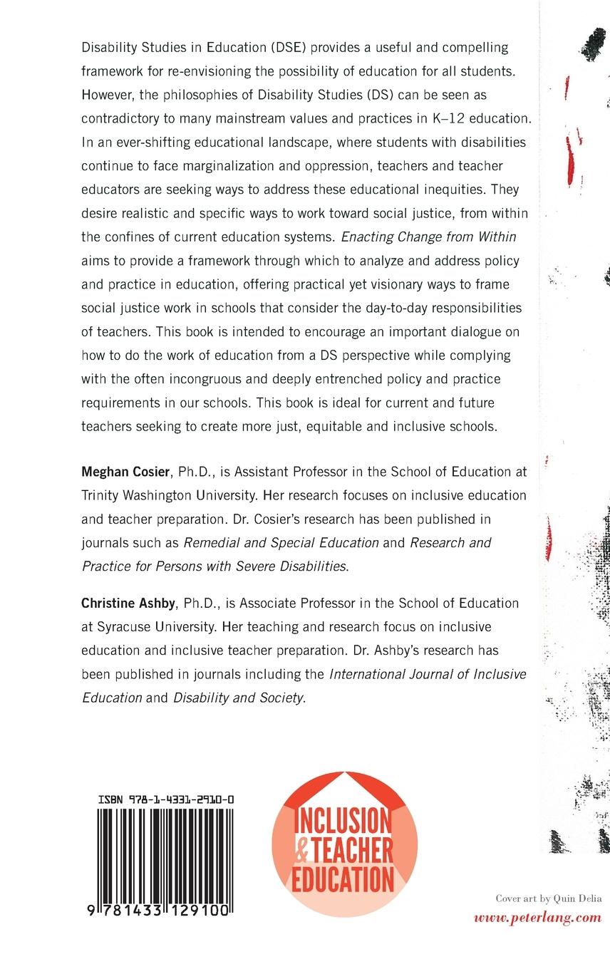 Rückseitencover Enacting Change from Within