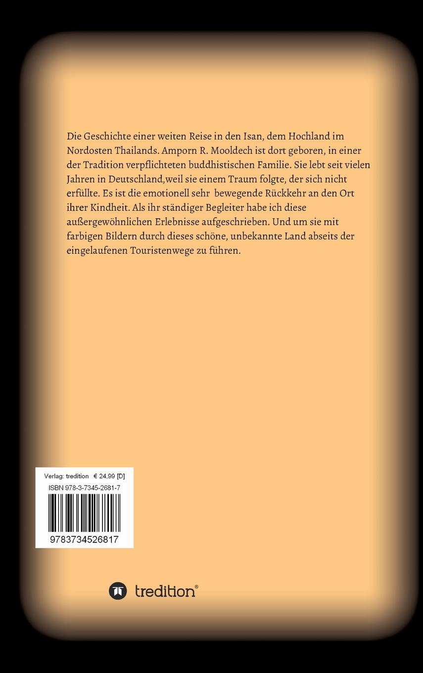 Rückseitencover Thailand, eine Liebe. Reise in den Isan