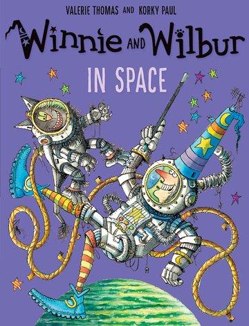 Vorderes Coverbild Winnie and Wilbur in Space