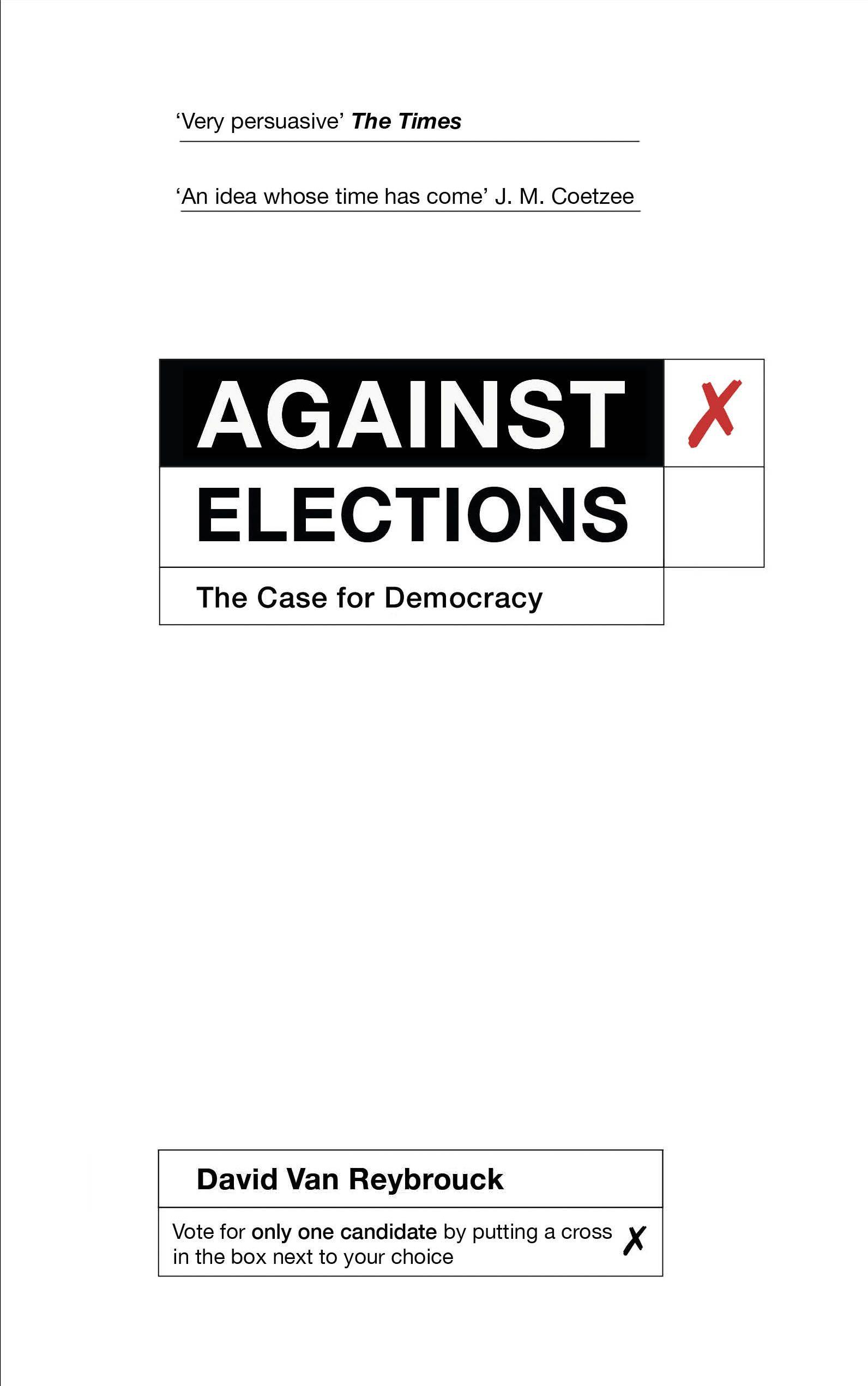 Vorderes Coverbild Against Elections