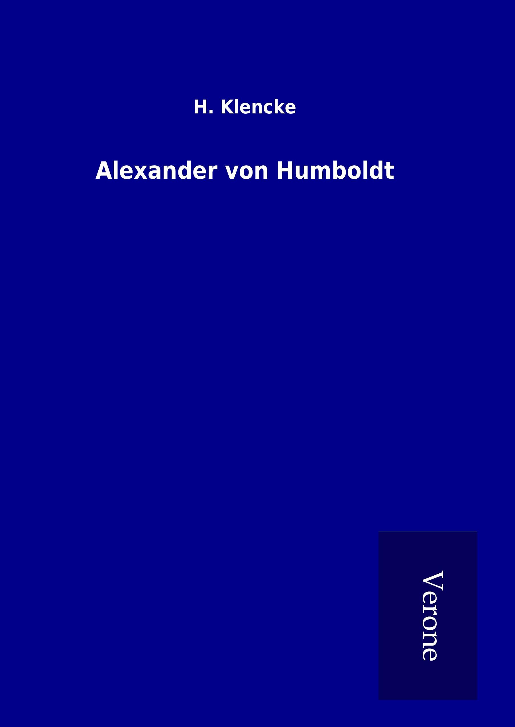 Vorderes Coverbild Alexander von Humboldt