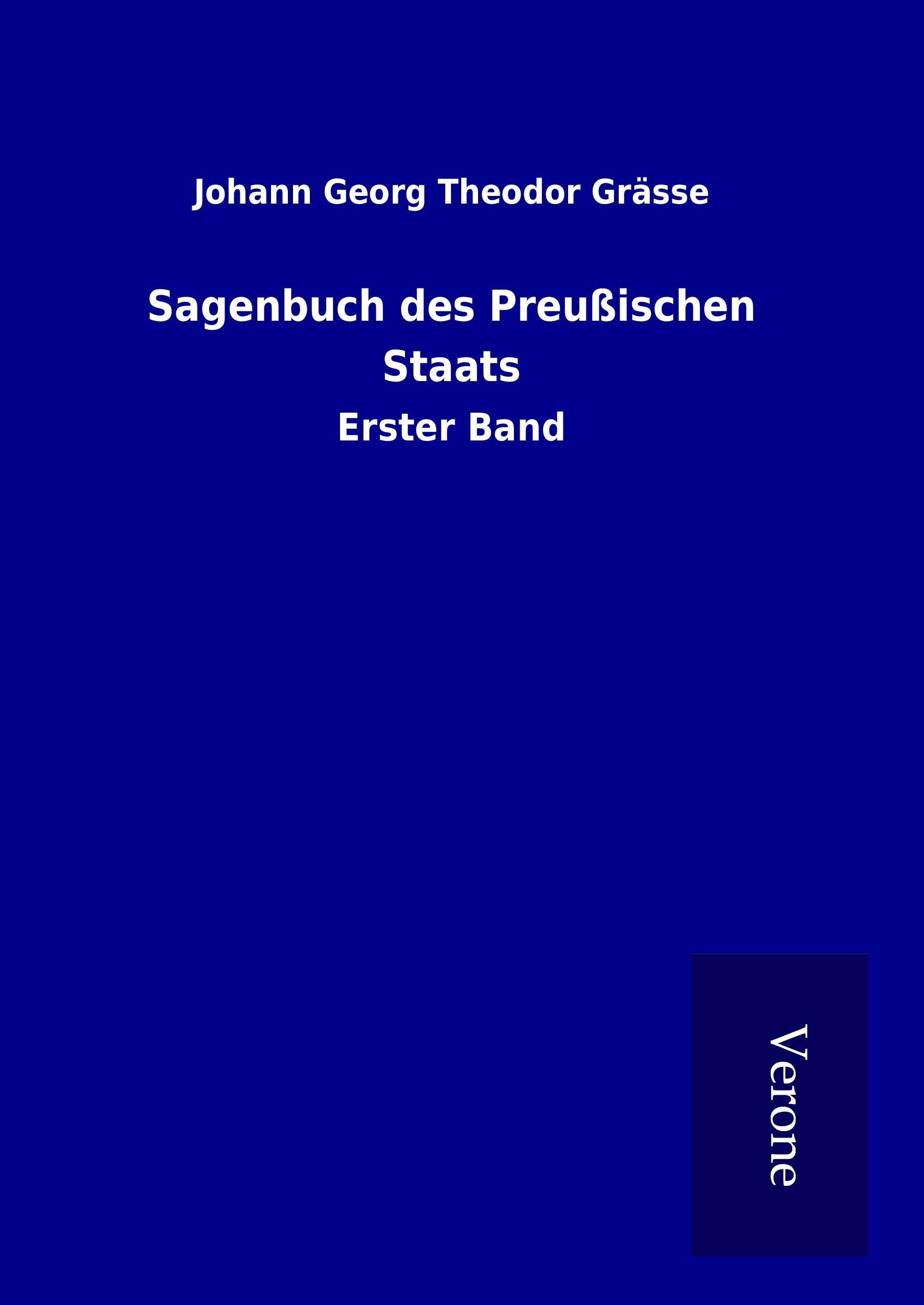 Vorderes Coverbild Sagenbuch des Preußischen Staats