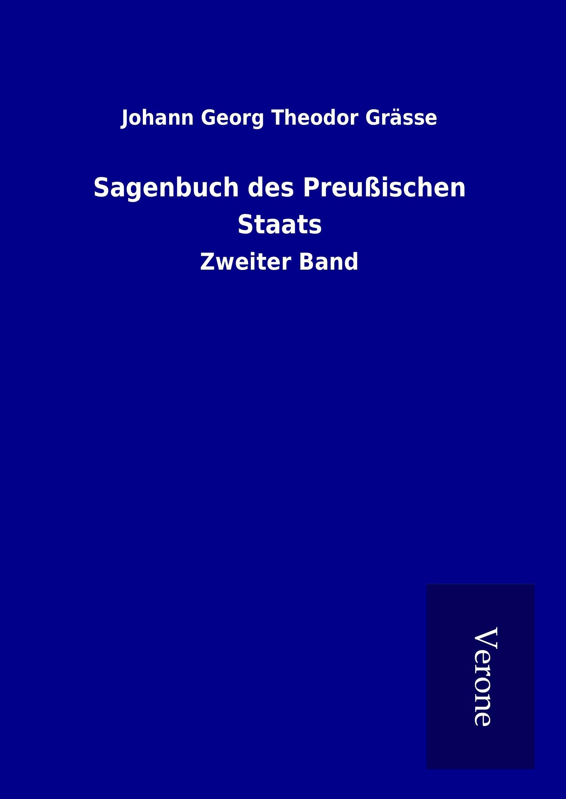 Vorderes Coverbild Sagenbuch des Preußischen Staats
