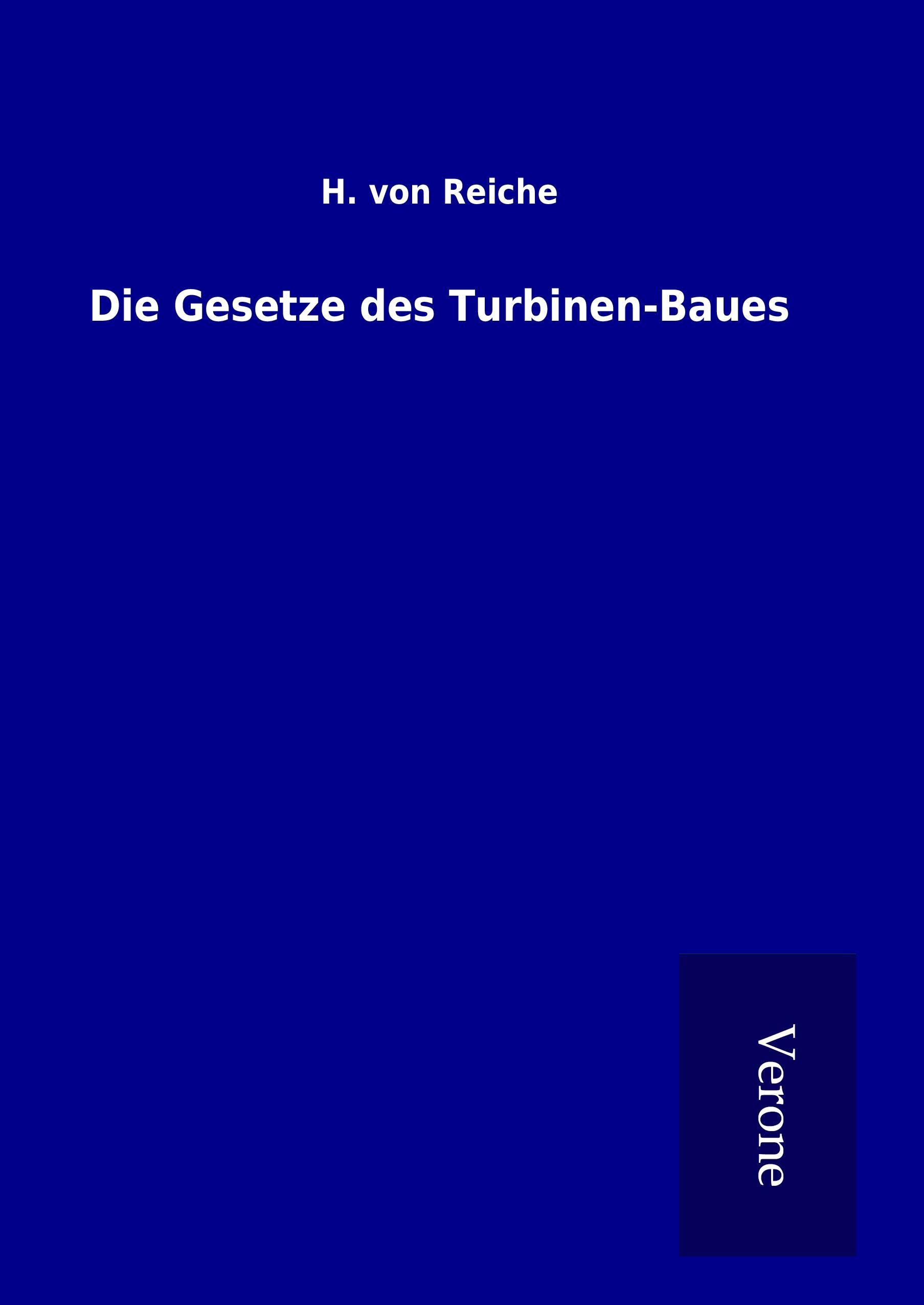 Vorderes Coverbild Die Gesetze des Turbinen-Baues