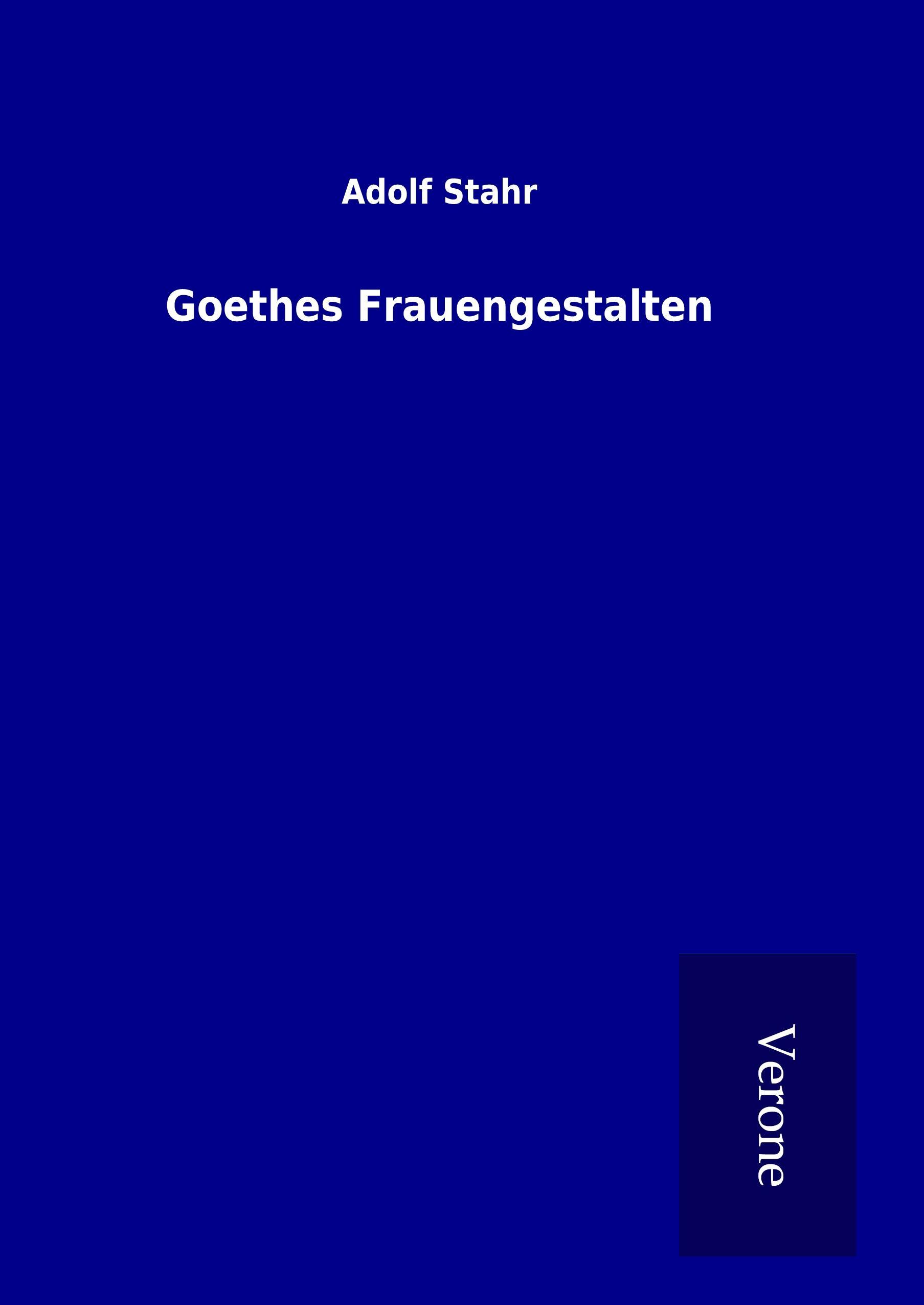 Vorderes Coverbild Goethes Frauengestalten