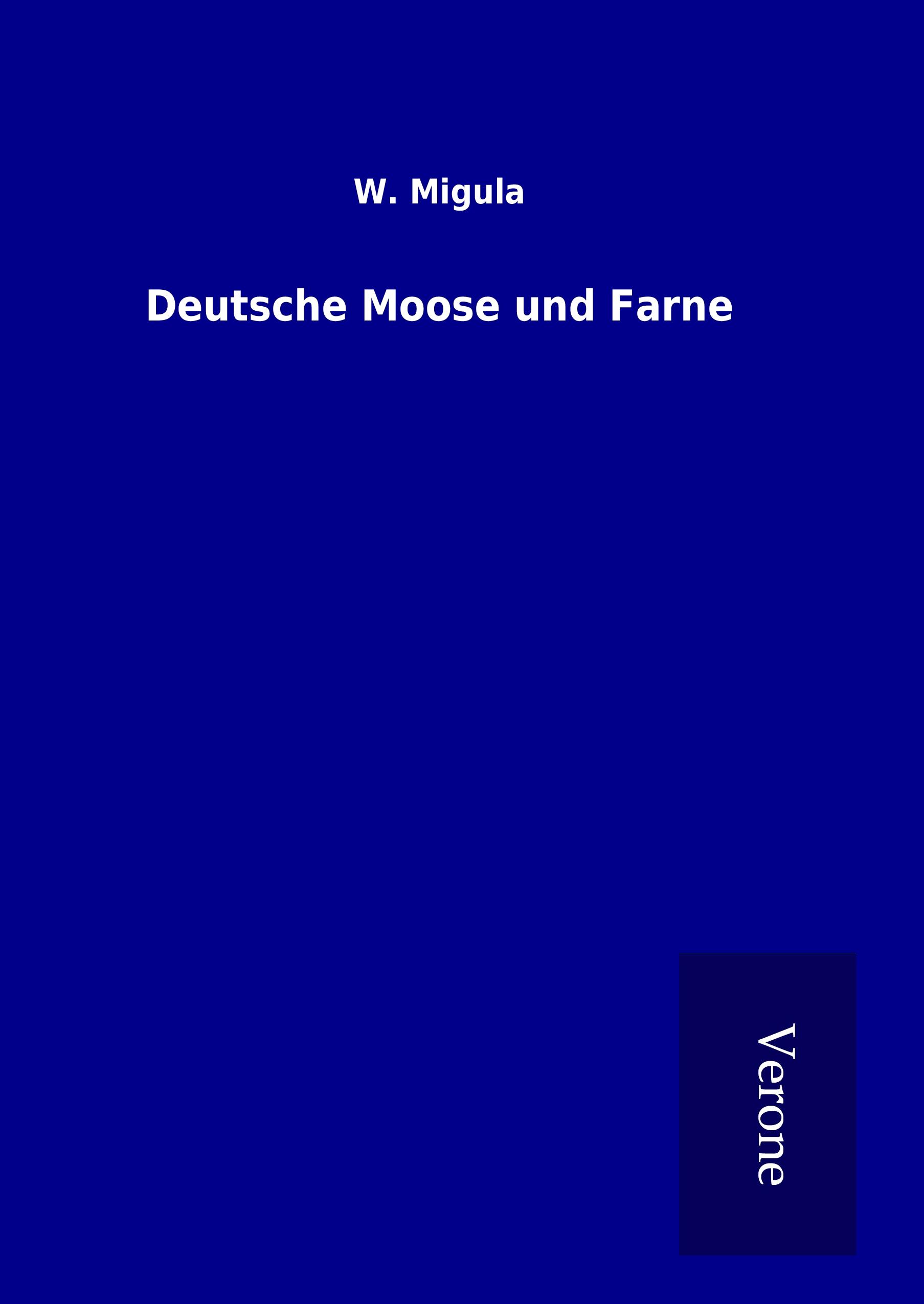 Vorderes Coverbild Deutsche Moose und Farne