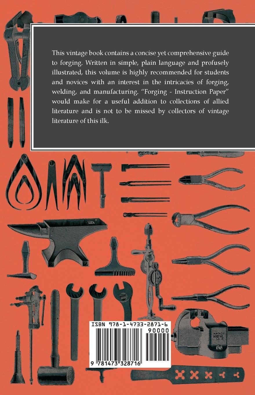 Rückseitencover Forging - Instruction Paper