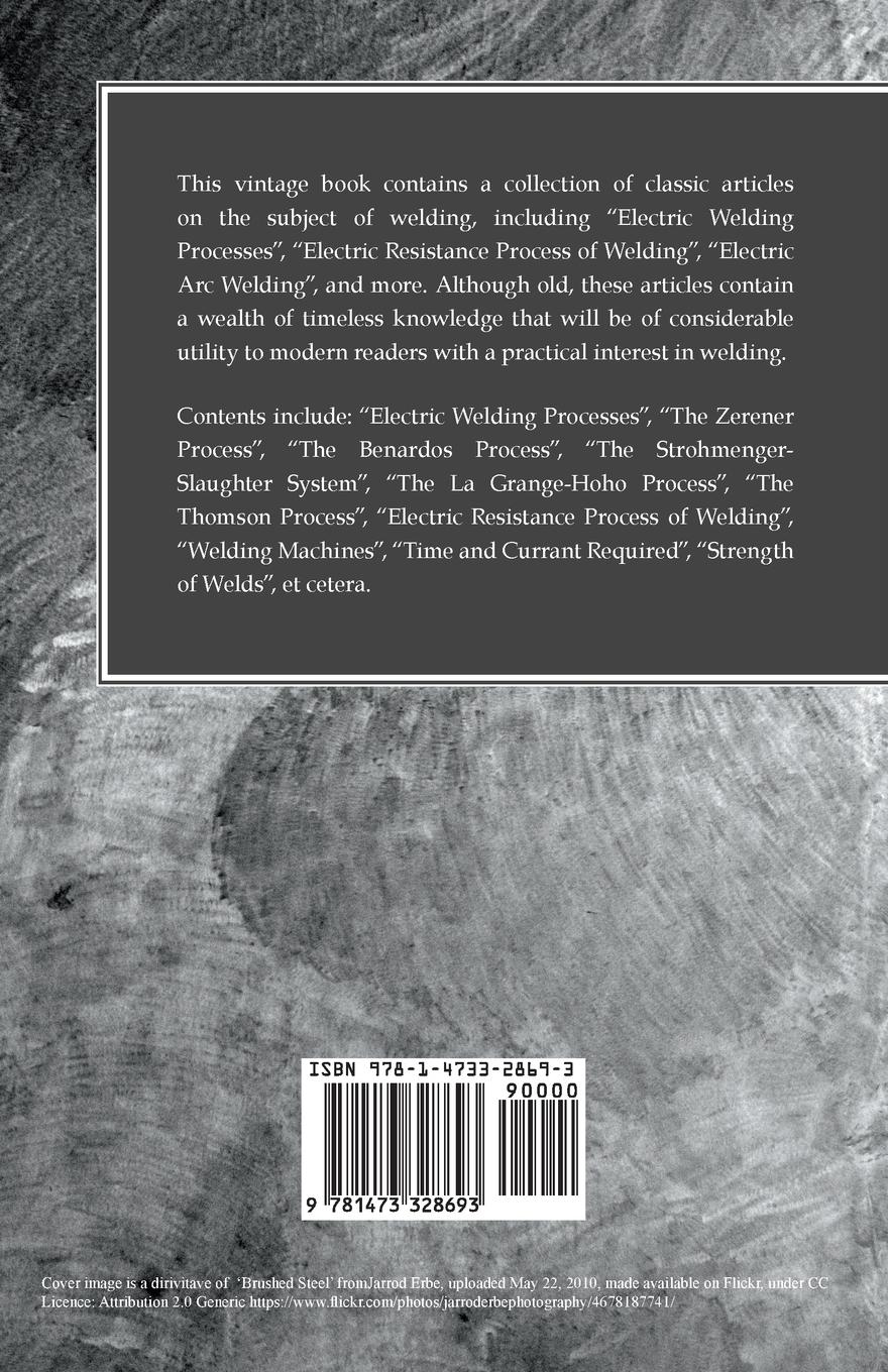 Rückseitencover Electric Welding