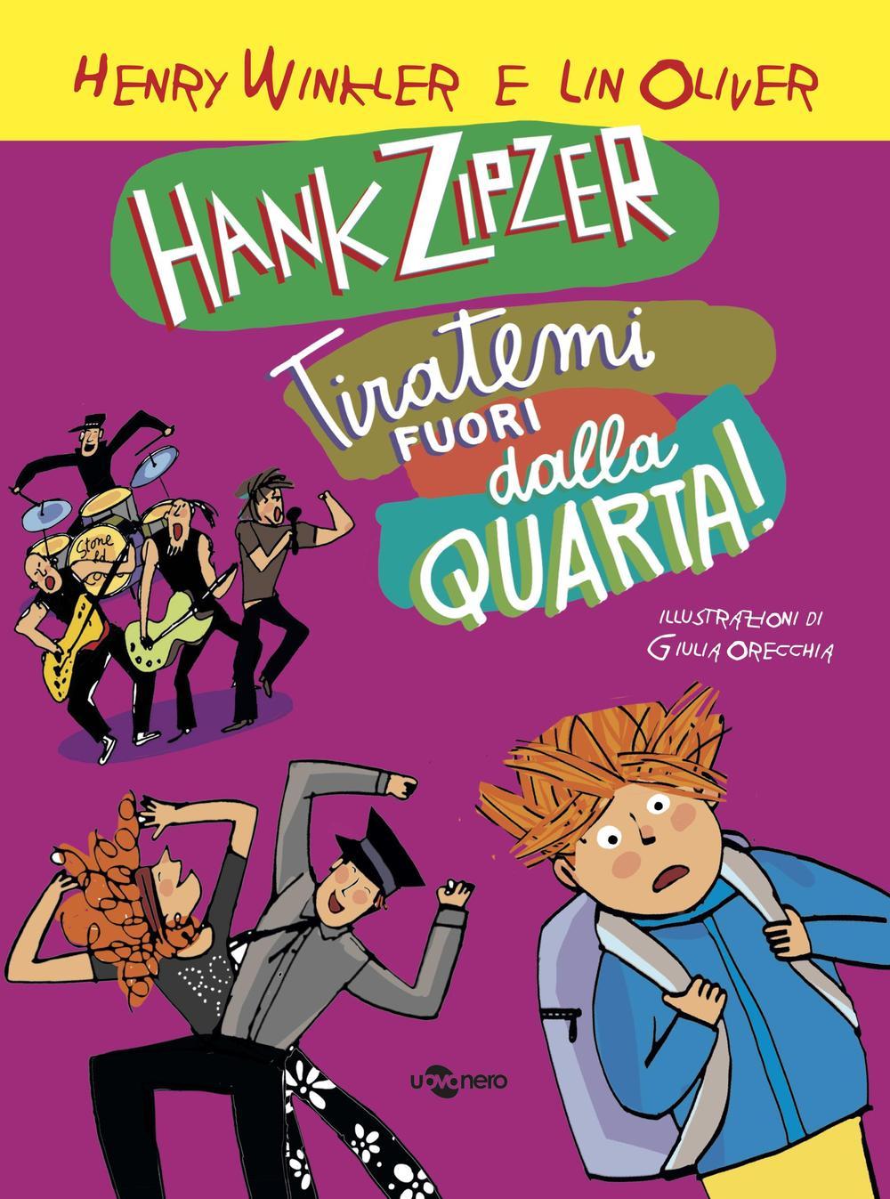 Vorderes Coverbild Oliver, L: Hank Zipzer. Tiratemi fuori dalla quarta!