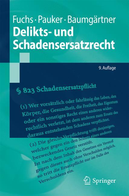 Vorderes Coverbild Delikts- und Schadensersatzrecht