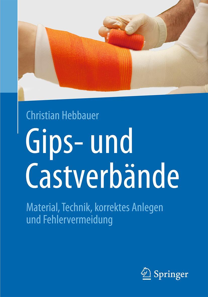 Vorderes Coverbild Gips- und Castverbände