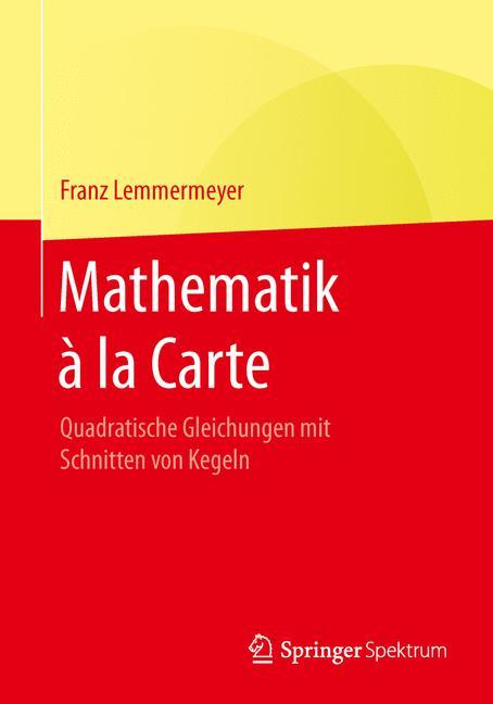 Vorderes Coverbild Mathematik à la Carte