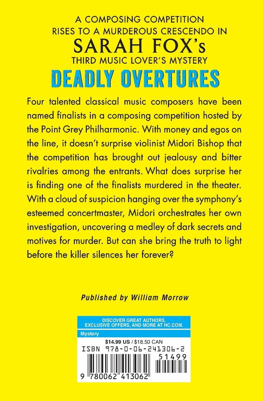 Rückseitencover Deadly Overtures