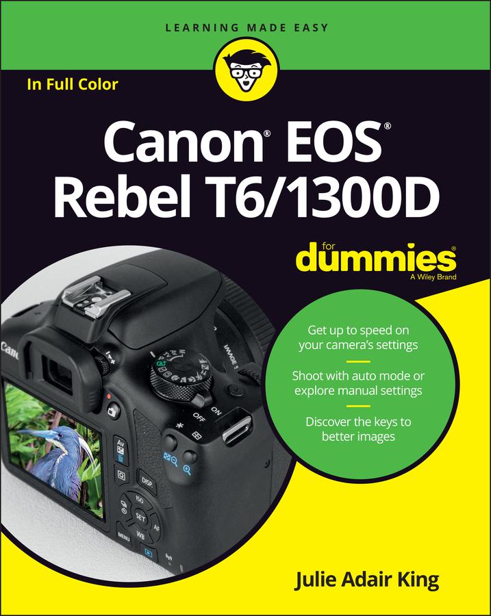 Vorderes Coverbild Canon EOS Rebel T6/1300d for Dummies