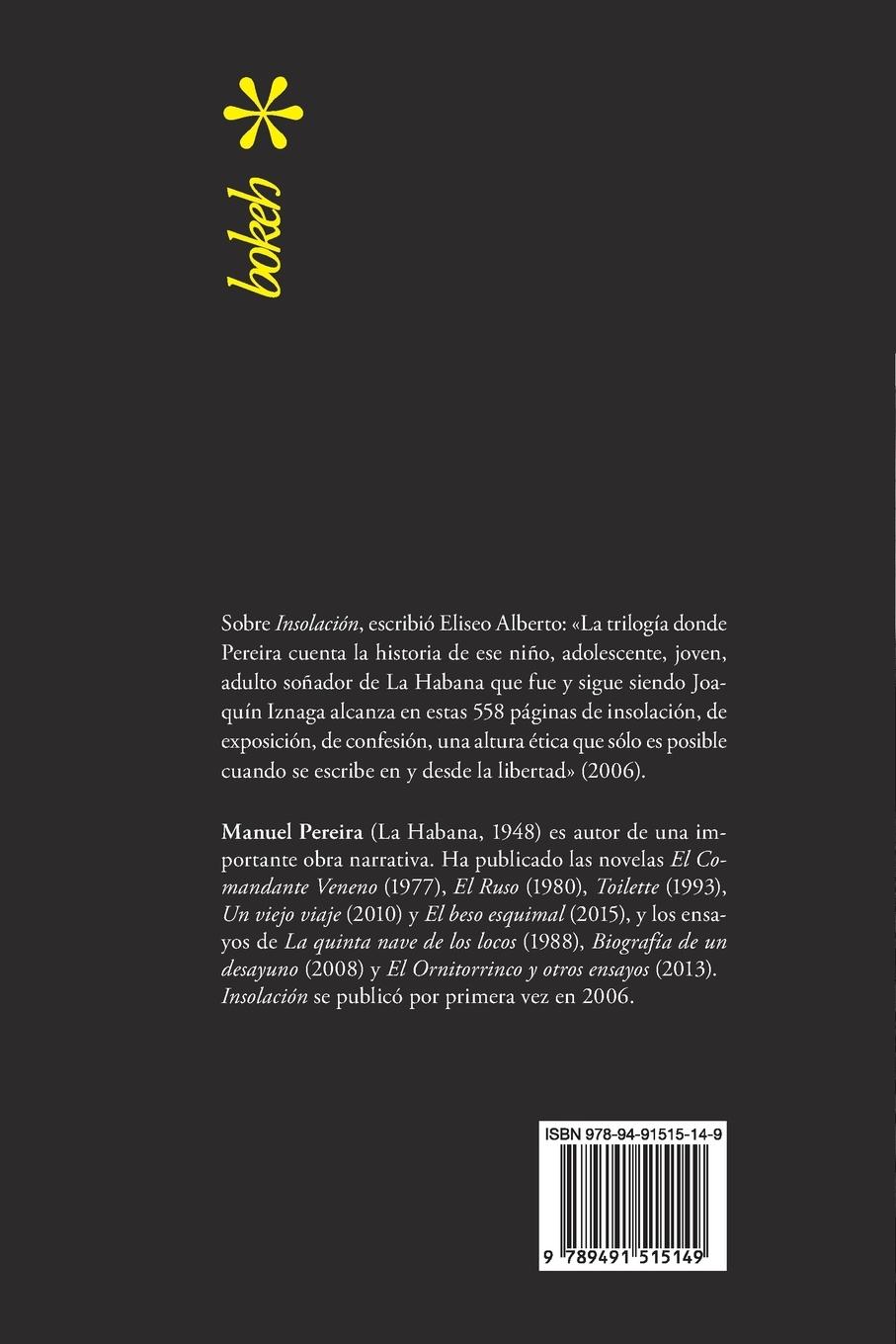 Rückseitencover Insolación