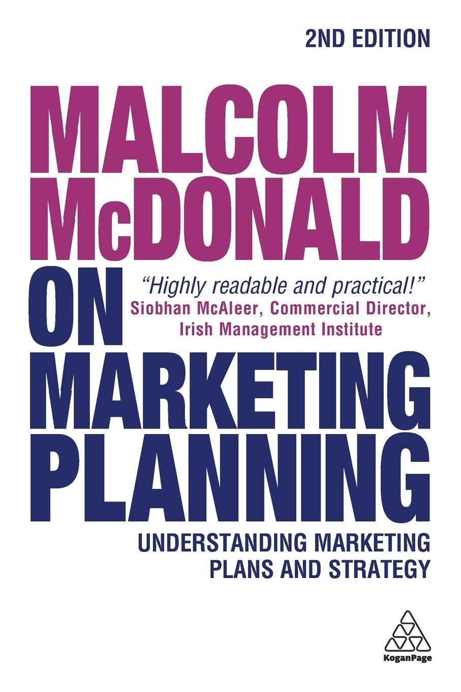 Vorderes Coverbild Malcolm McDonald on Marketing Planning