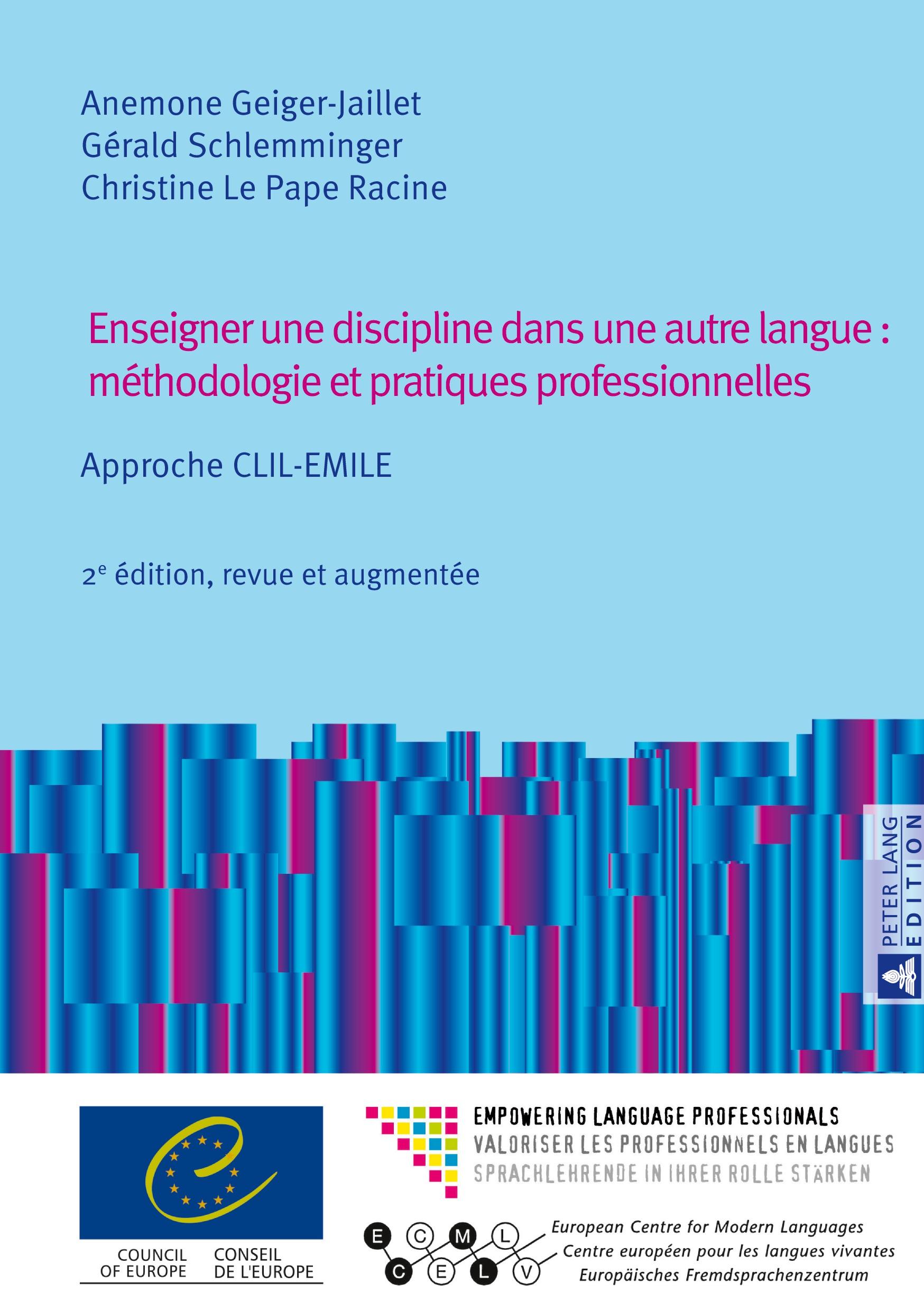 Vorderes Coverbild Enseigner une discipline dans une autre langue : méthodologie et pratiques professionnelles