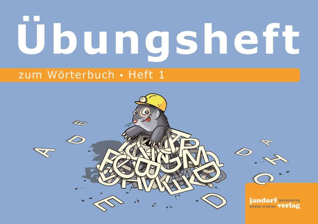 Vorderes Coverbild Wörterbuchübungsheft 1 (Übungsheft zum Wörterbuch 19x16cm)